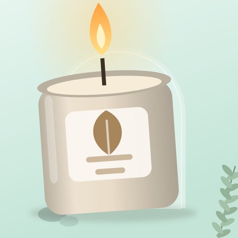 Scented Soy Candle — Sandalwood 2
