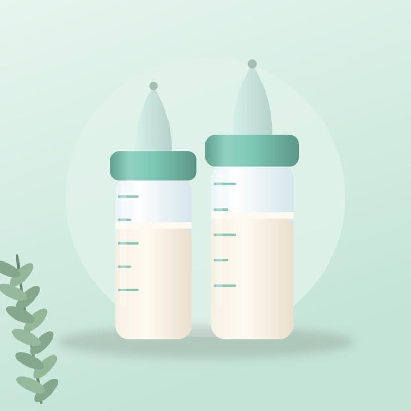 Silicone Baby Feeding Bottle Set